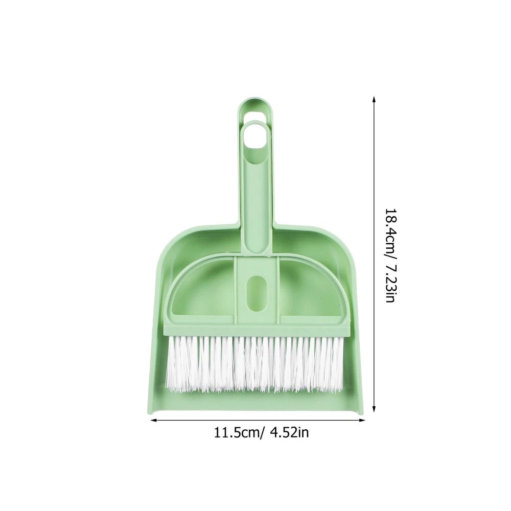 Small Broom Set Multi-use Cleaning Tools Hamster Cage and Dustpan