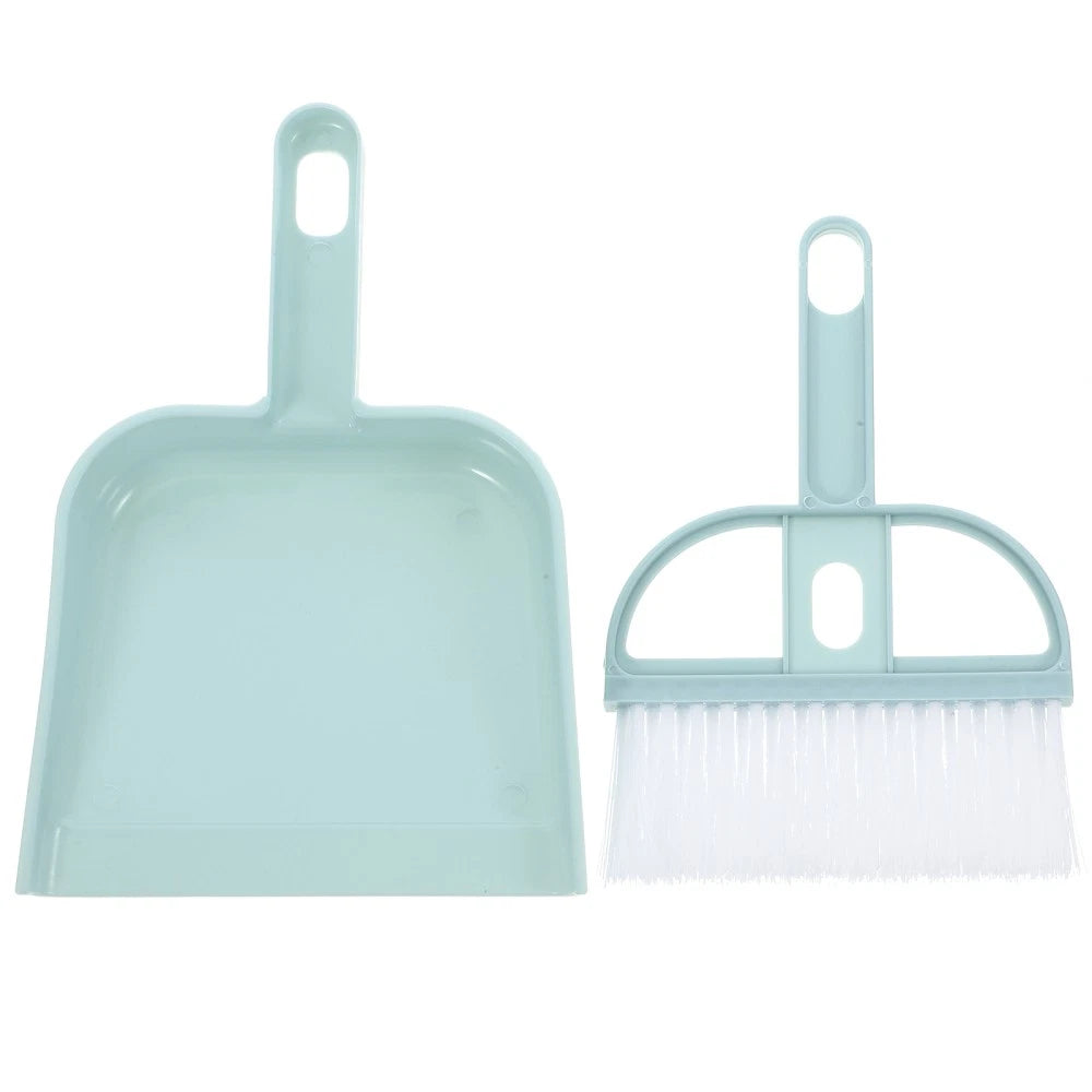 Mini Broom Dustpan Set Desktop and Cleaning Supplies Dusters for