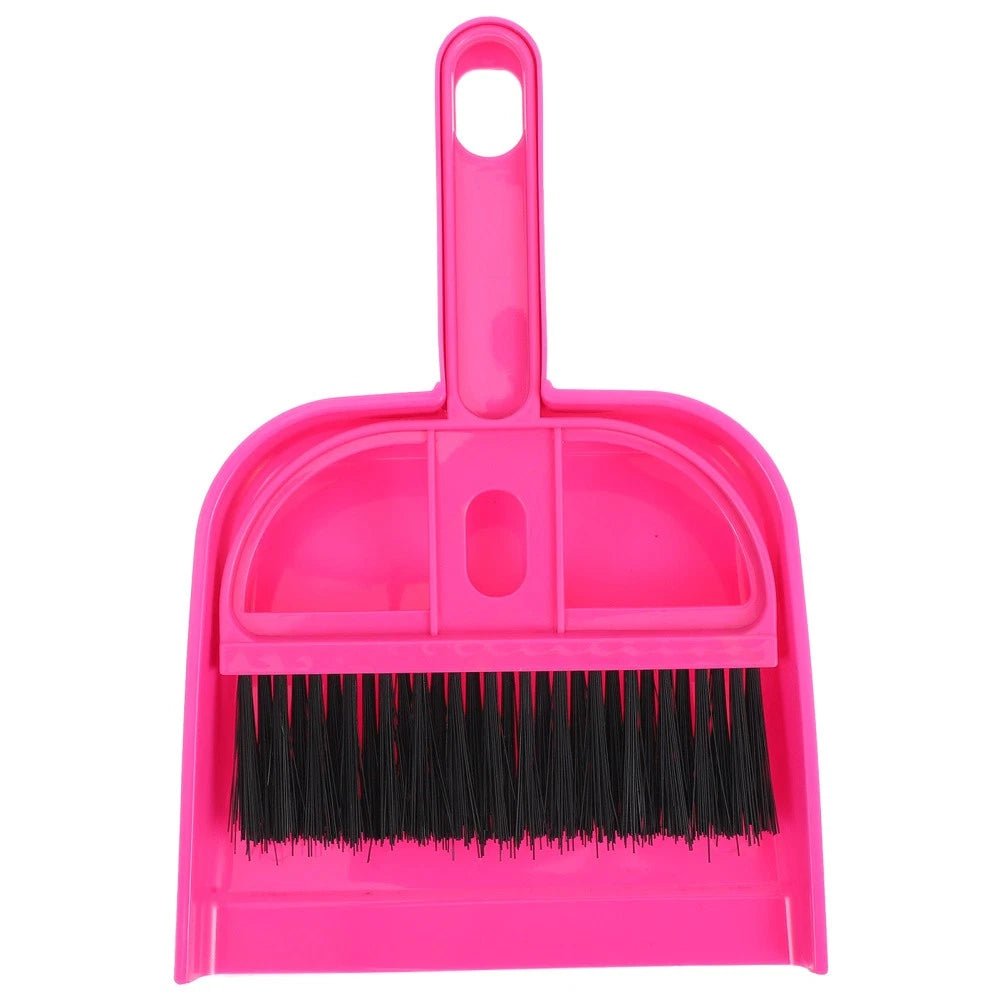 Desktop Broom Set Child Tabletop Dustpan Brush Car Cleaning Interior