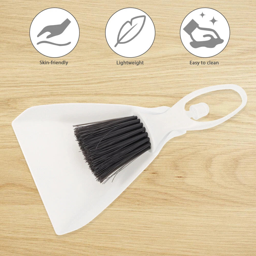 1 Set of Hamster Mini Broom Mini Dustpan Small Animal Cage Cleaning Broom