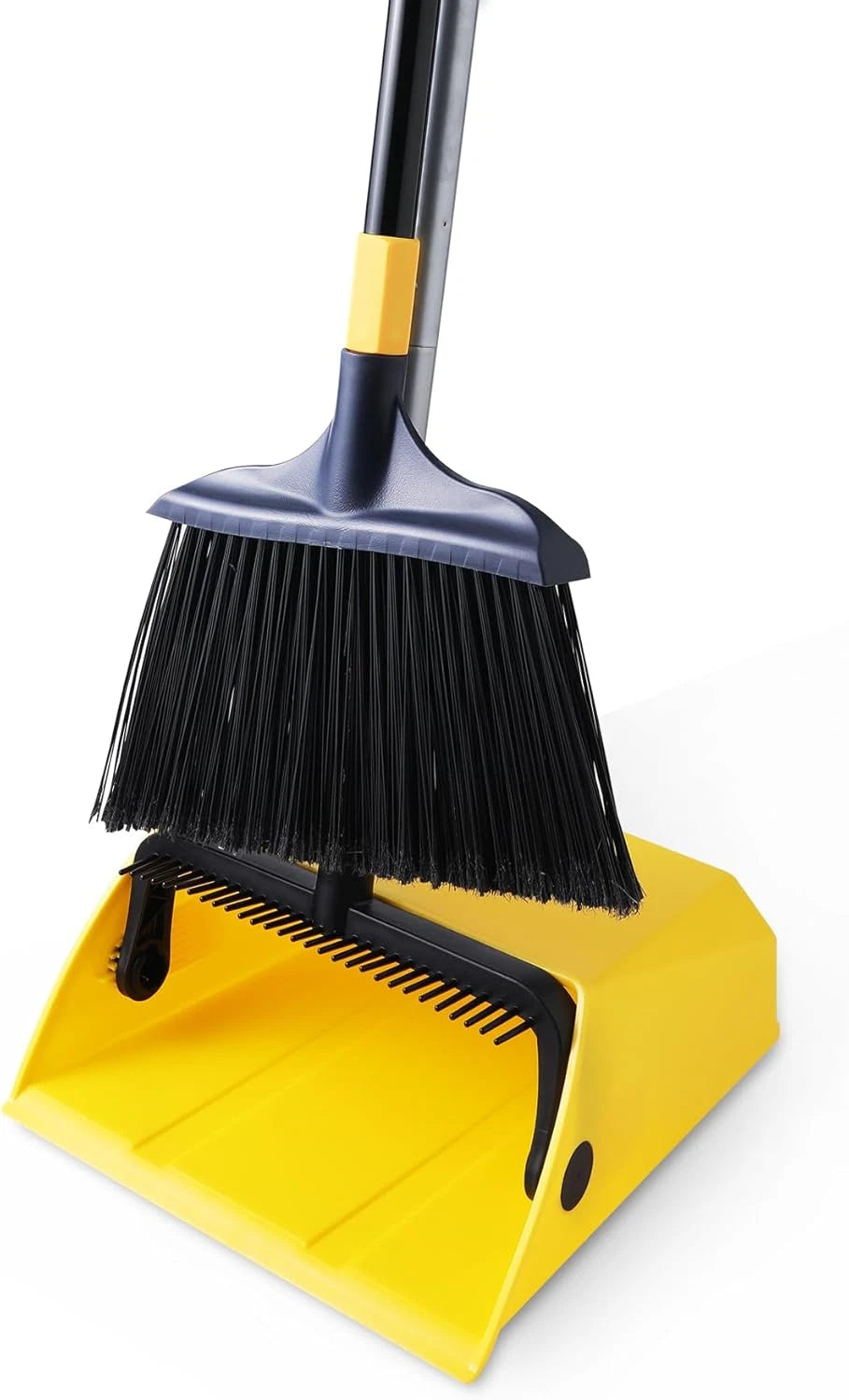 Commercial Broom and Dustpan Set with Comb Commercial Outdoor Indoor for Courtya