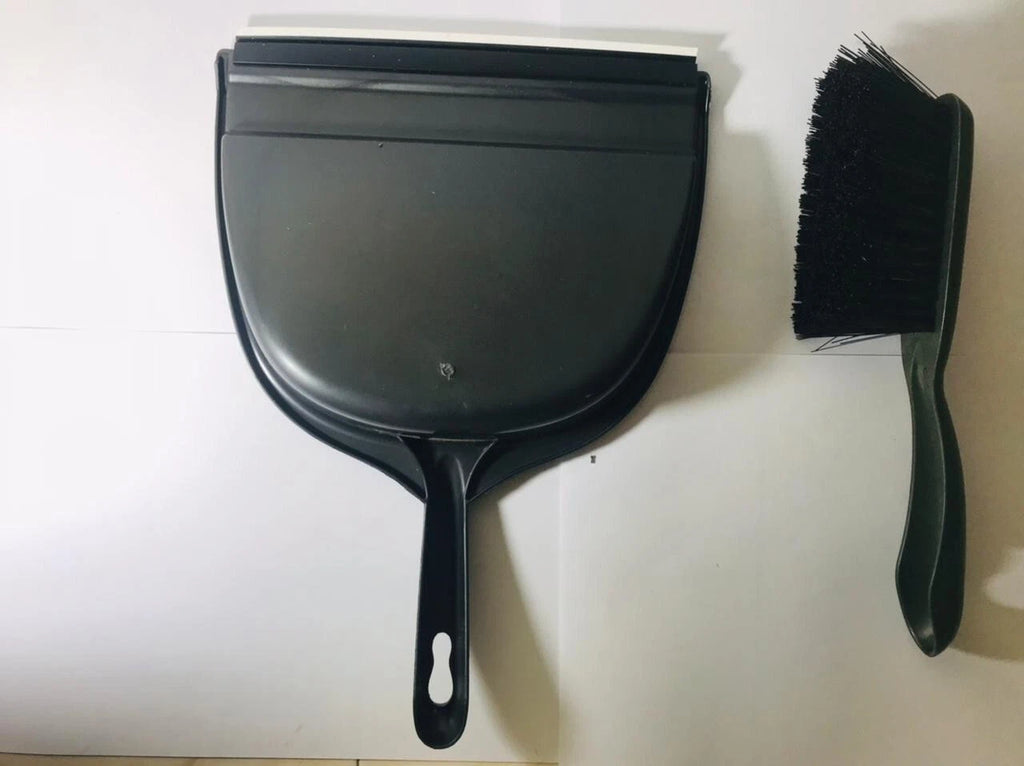 Dustpan Set Mini Portable Plastic Dust Pan. Home, Office, School and Bedroom Cle