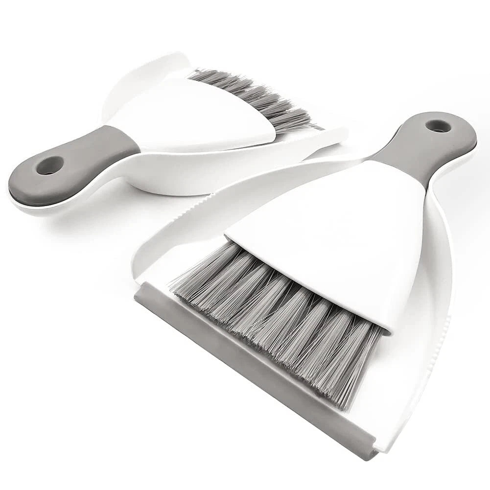 Dust pan Broom Brush Dustpan - Dustpan and Brush SetMini dust Pans with Brush...