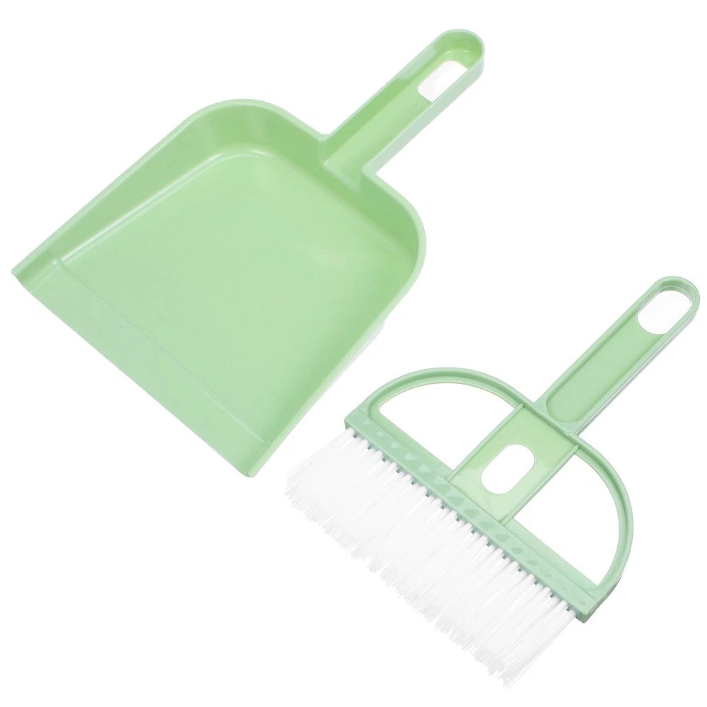 Small Broom Set Multi-use Cleaning Tools Hamster Cage and Dustpan