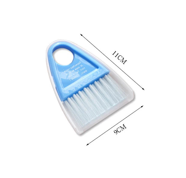 5pcs Mini computer desktop keyboard cleaning brush Mini broom dustpan set