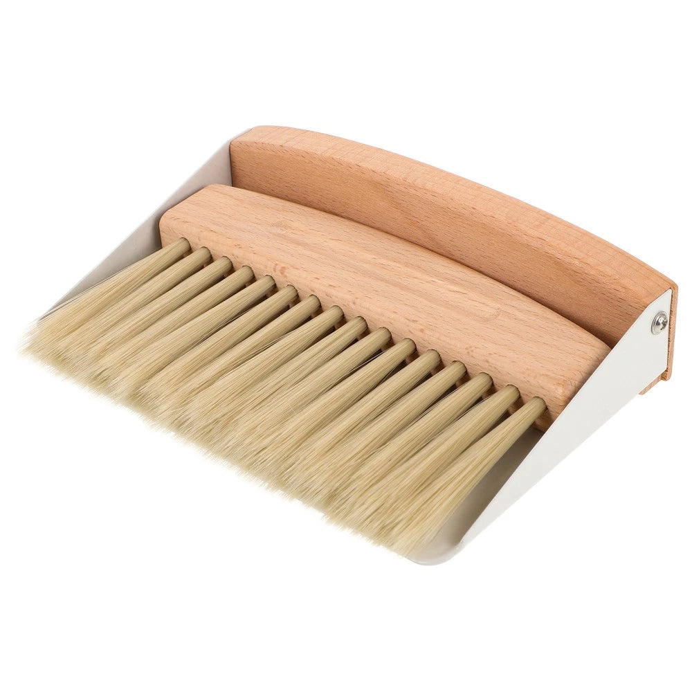 Desktop Cleaning Kit Child Travel Mini Broom for Coffee Bar Small Dustpan