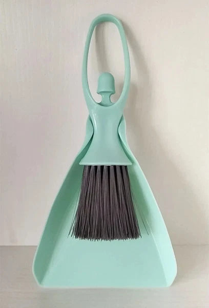 Home Keyboard Hair Brush Mini Floor Dust Broom and Dustpan Set Cleaning Tool New
