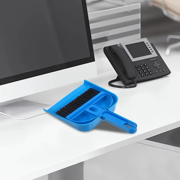 Desktop Broom Set Work Dustpan Brush Toy Children House Cleaning Toys