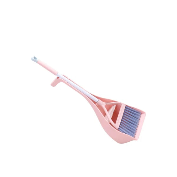 1 Set Child Besom Dustpan Kit Kids Cleaning Broom Dustpan Combination Kids Mini