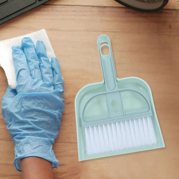 Mini Broom Dustpan Set Desktop and Cleaning Supplies Dusters for