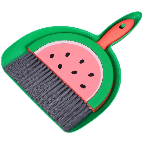 Mini Broom Set Desktop Small Dustpan Sweeping Brush and Child Dad
