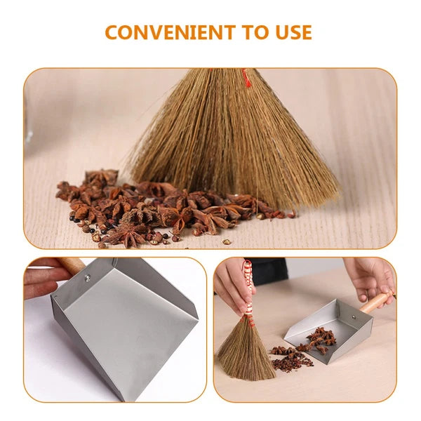 Desktop Cleaning Kit Child Small Dustpan Set and Broom Mini Brush
