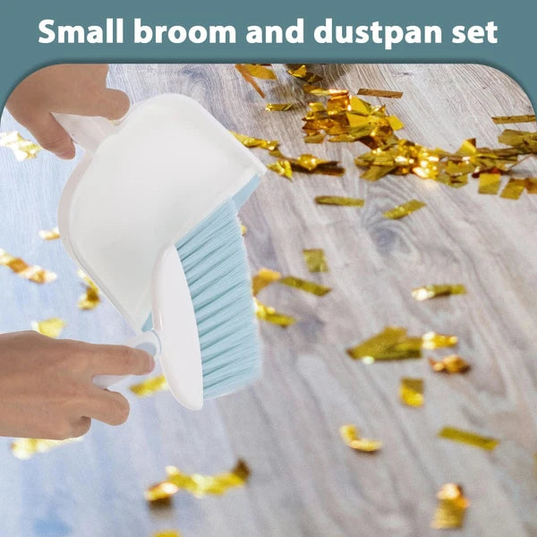 Dust Brush Set Dustpan Mini Broom Desk Camping Supplies Generic Kitchen Tools