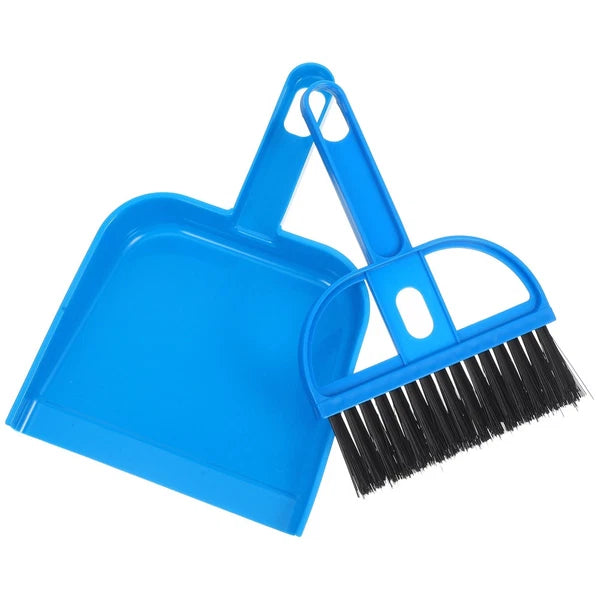 Desktop Broom Set Dad Car Cleaning Brush Interior Mini Dust Pan Brushes