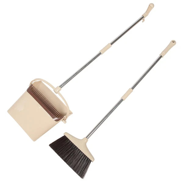 1 Set of Broom and Dustpan Set Multi-functional Household Cleaning Broom