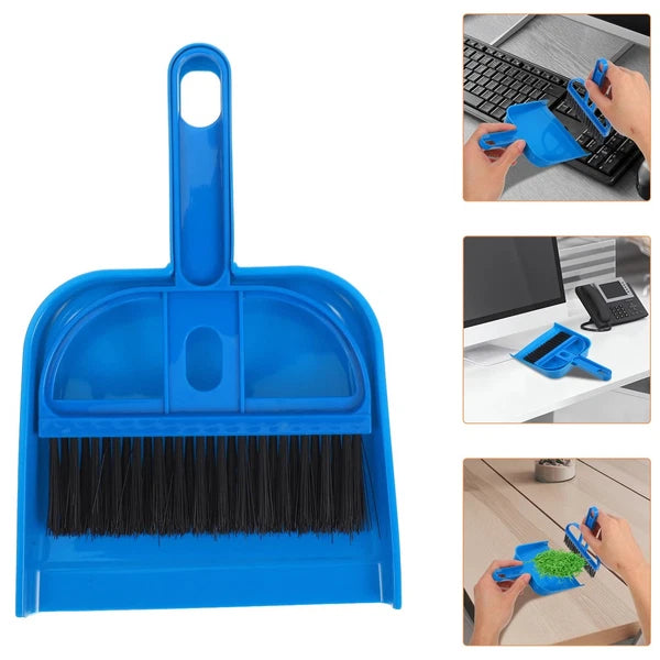 Desktop Broom Set Child Tabletop Dustpan Brush Car Cleaning Interior