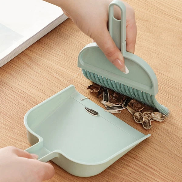 Desktop Broom Set Child Cleaning Small Dustpan Classroom Supplies