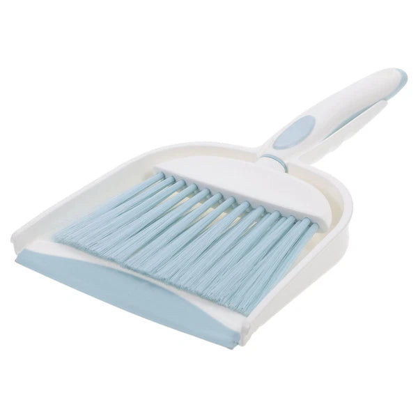 Dust Brush Set Pan and Brushes Desktop Mini Broom Remover Dustpan Gap Cleaning