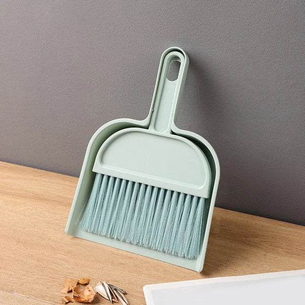 Desktop Broom Set Child Cleaning Small Dustpan Classroom Supplies