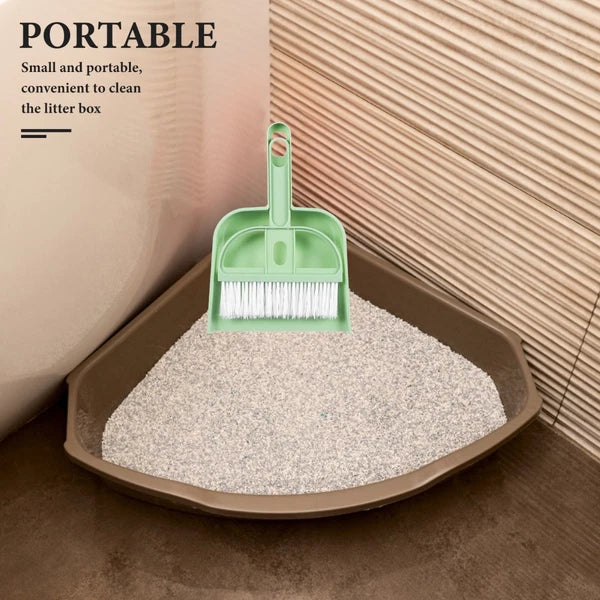 Small Broom Set Multi-use Cleaning Tools Hamster Cage and Dustpan
