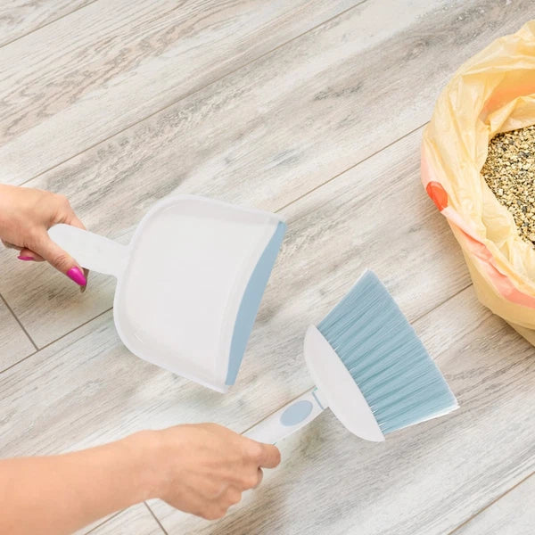 Dust Brush Set Room Cleaning Hand Pan Brushes Broom Dustpan Remover